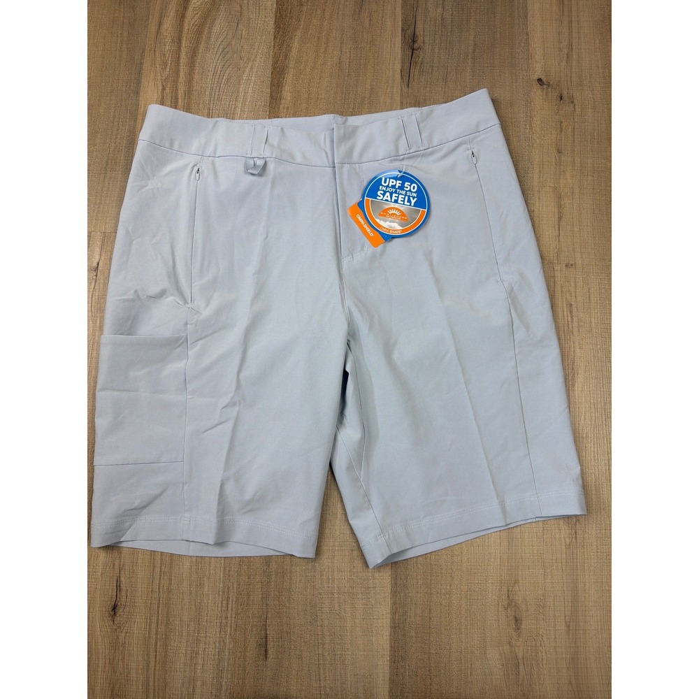 Columbia PFG Ultimate Catch Offshore Shorts Womens 16 Grey UPF 50 FL0096-031 NWT